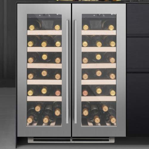 Caple Wi6230 Undercounter Dual Zone Wine Cabinet