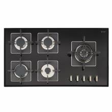 Caple C880GBK SENSE Gas on Glass Hob