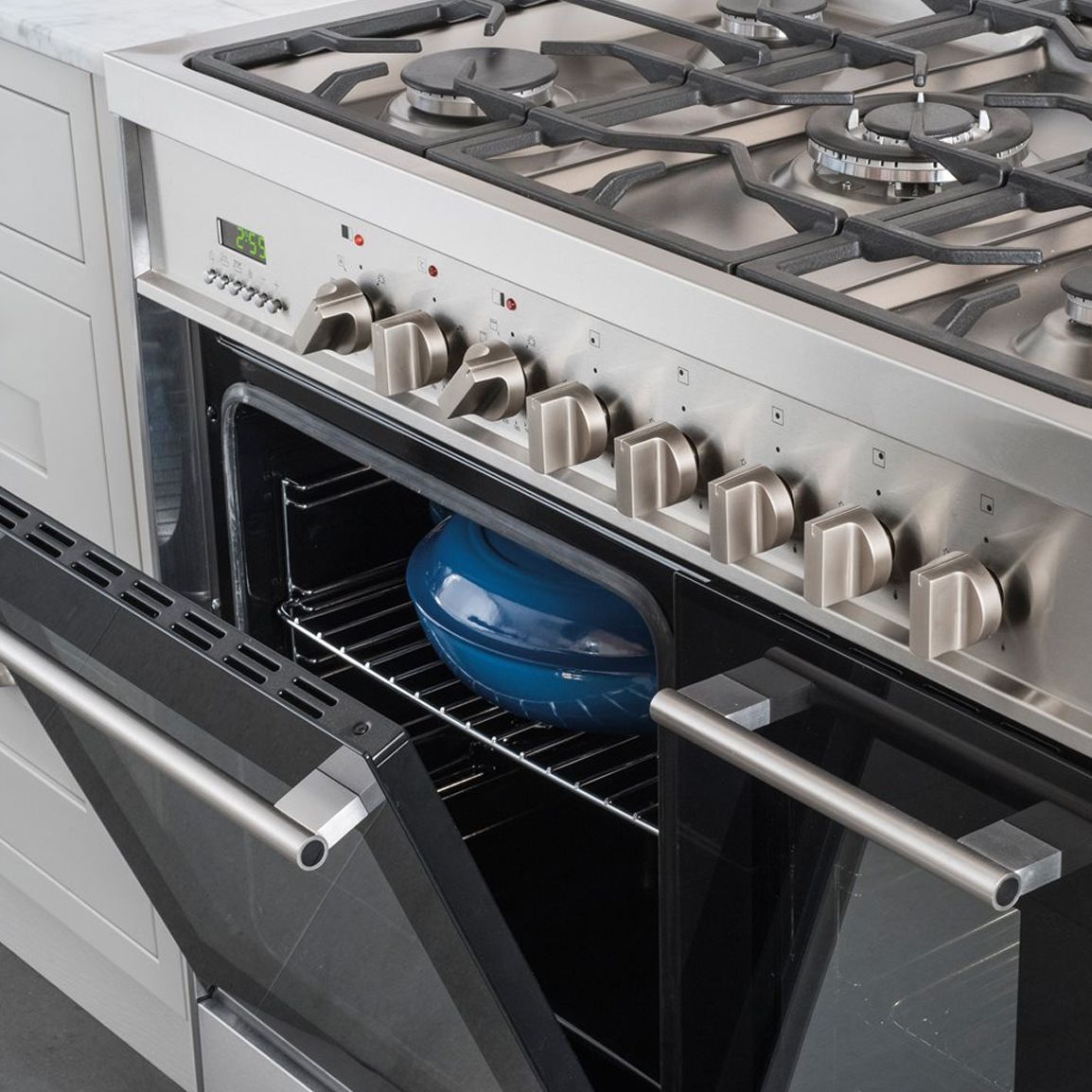 Caple Dual Cavity Dual Fuel Range Cooker