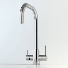 Water Filter Kitchen Taps with a Dual Lever