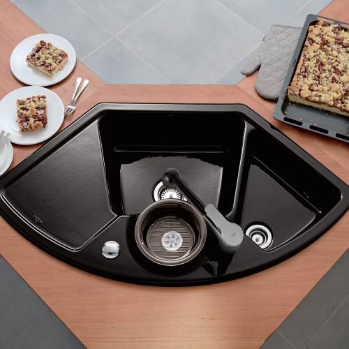 Villeroy & Boch  SOLO CORNER 2.5 Bowl Sink - Premium Line