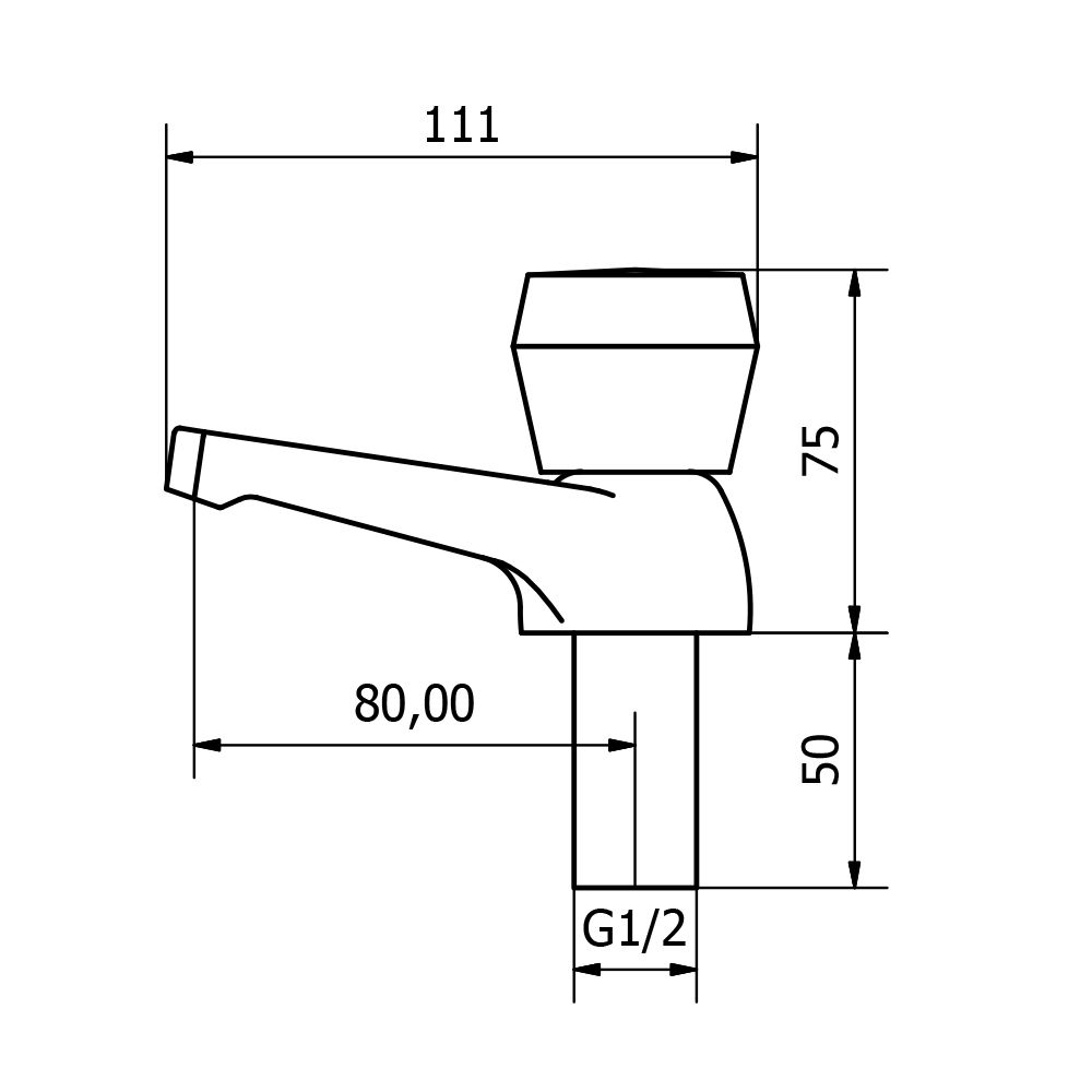 Aquabro Rio Basin Taps (Pair)