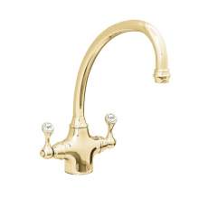 Perrin and Rowe Etruscan 4320 Kitchen Tap in Gold