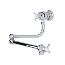 Perrin & Rowe 4798 Artiq POT FILLER with Crosshead Handles in Chrome