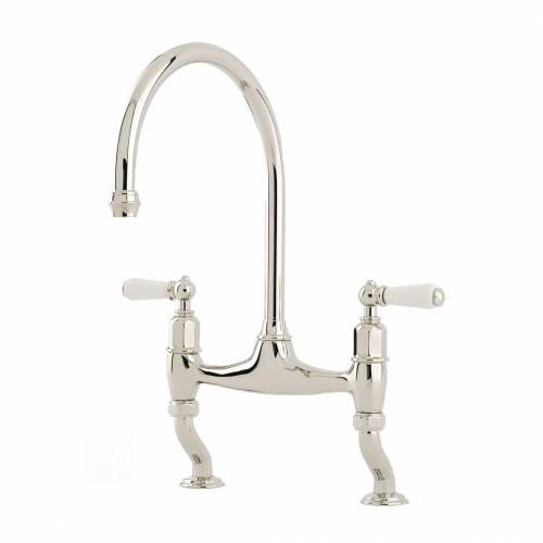 Perrin and Rowe Ionian 4193 Kitchen Tap in Nickel