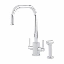 Perrin and Rowe ORBIQ 'U' Spout Kitchen Tap with Rinse in Chrome