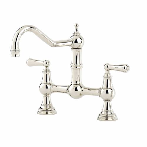Perrin and Rowe 4751 Provence Kitchen Tap in Nickel