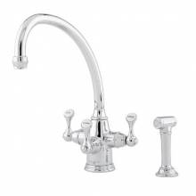 1520 ETRUSCAN Filtration Mixer Tap with Rinse in Chrome