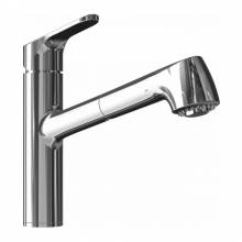Abode Mercury Single Lever Pull Out Spray Kitchen Tap