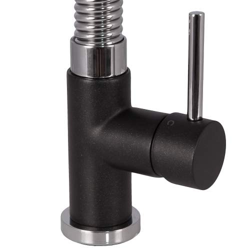 Reginox Zebedee Chrome Spring Tap Handle Detail