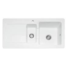 Caple Foxboro 150 Inset 1.5 Bowl Kitchen Sink Left Hand Drainer