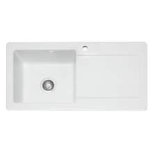 Caple Foxboro 100 Ceramic Single Bowl Sink RH DRainer