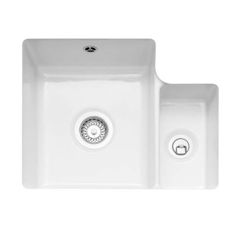 Caple Ettra 150 1.5 Bowl Ceramic Undermount Kitchen Sink