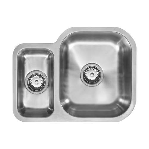 1810 Company ETRODUO 589/450U Undermount Kitchen Sink