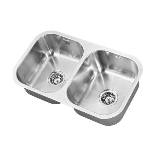 1810 Company ETRODUO 340/340U Undermount Kitchen Sink