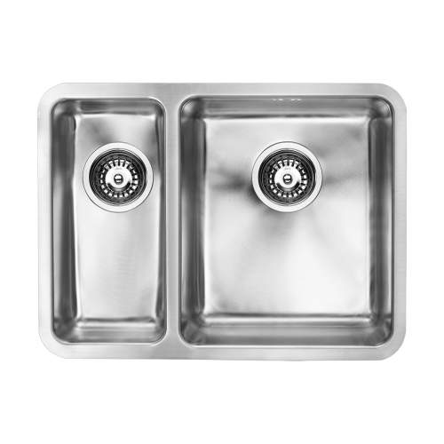 LUXSODUO25 340/180U Undermount Kitchen Sink