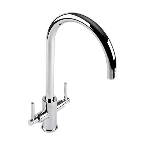 1810 Company Curvato Slim Lever, Curved Spout Kitchen Tap