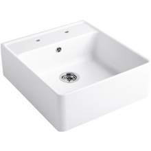 Villeroy & Boch BUTLER 60 Belfast Ceramic Sink with 2 tap holes