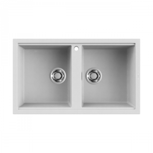 Reginox Best 450 2.0 Bowl Inset Sink in White