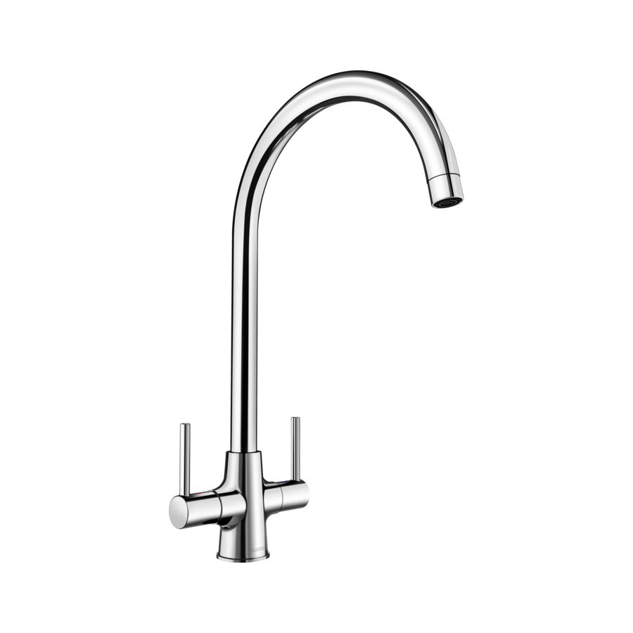 Blanco Loop Dual Lever Kitchen Tap Sinks Taps Blanco Loop Kitchen Tap