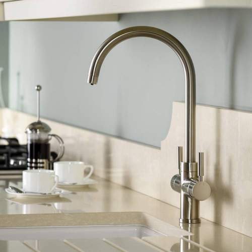 Abode PRONTEAU  Prostream 3 in 1 Kitchen Tap in Brushed - PT1102
