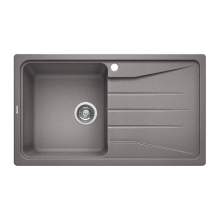 Blanco SONA 5 S Silgranit® PuraDur II® Inset Kitchen Sink - Alumetallic