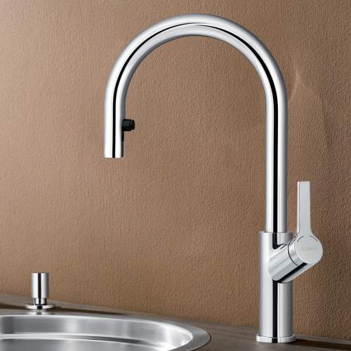 Blanco CARENA-S Pull Out Spray Kitchen Tap