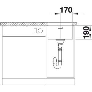 Blanco ANDANO 340-U Undermount Kitchen Sink