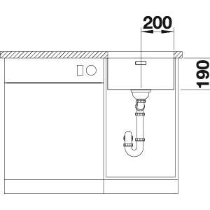 Blanco ANDANO 400-U Undermount Kitchen Sink