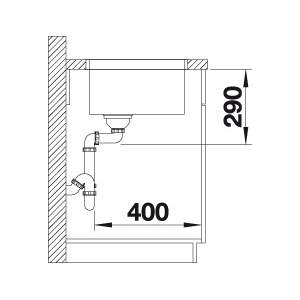 Blanco ANDANO 450-U Undermount Kitchen Sink