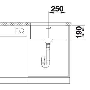 Blanco ANDANO 500-U Undermount Kitchen Sink