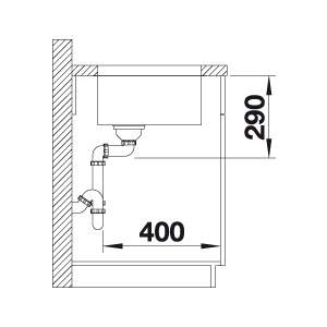 Blanco ANDANO 500-U Undermount Kitchen Sink