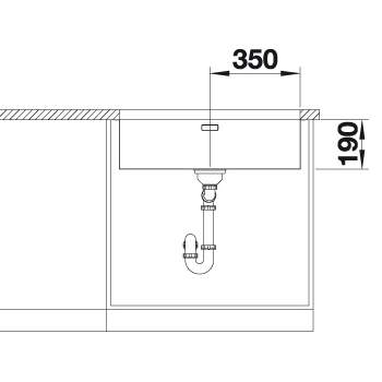 Blanco ANDANO 700-U Undermount Kitchen Sink