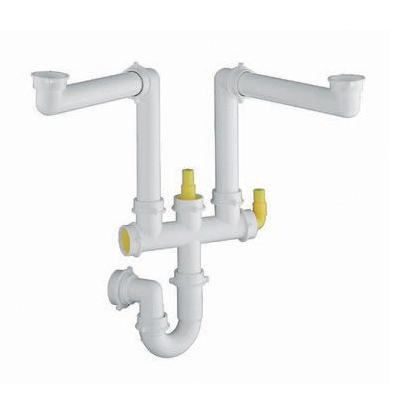 Blanco 1 5 Double Bowl Plumbing Kit