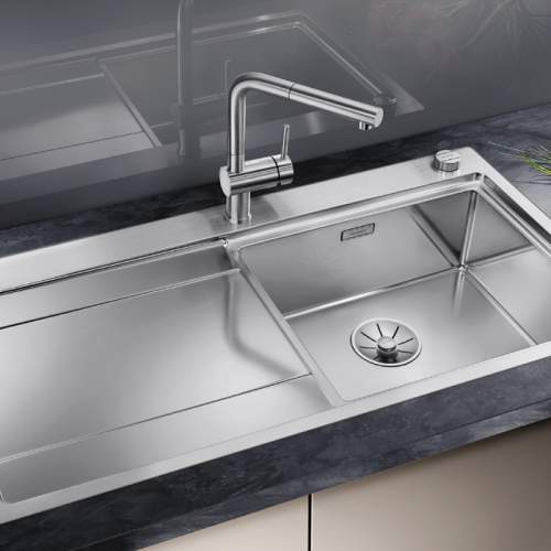 Blanco DIVON II  5 S-IF Single Bowl Inset Kitchen Sink with Drainer - BL467018