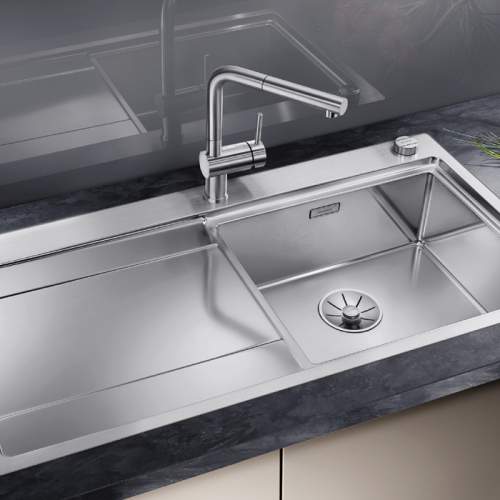 Blanco DIVON II  5 S-IF Single Bowl Inset Kitchen Sink with Drainer - BL467018