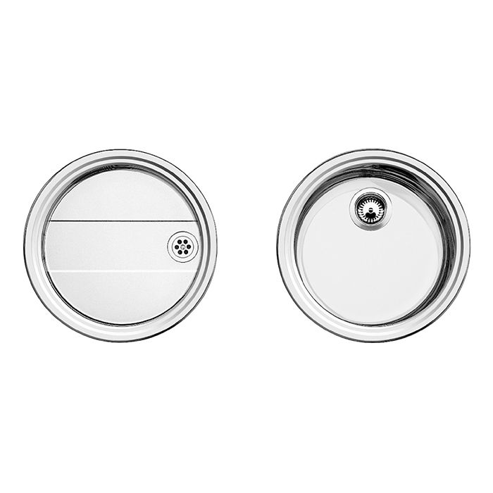 Blanco Rondo Set Round Bowl Sink And Drainer Sinks Taps Com