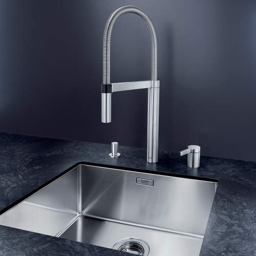 Blanco CULINA-S DUO Remote Control Professional Kitchen Tap with Spray Rinse - BM4900CH