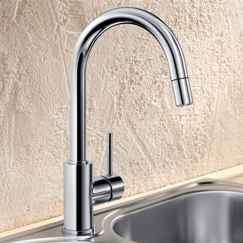 Blanco MIDA-S Kitchen Tap with Pull Out Spray