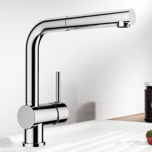 Blanco MIXA-S Kitchen Tap with Pull-Out Spray in Chrome - BM2750CH