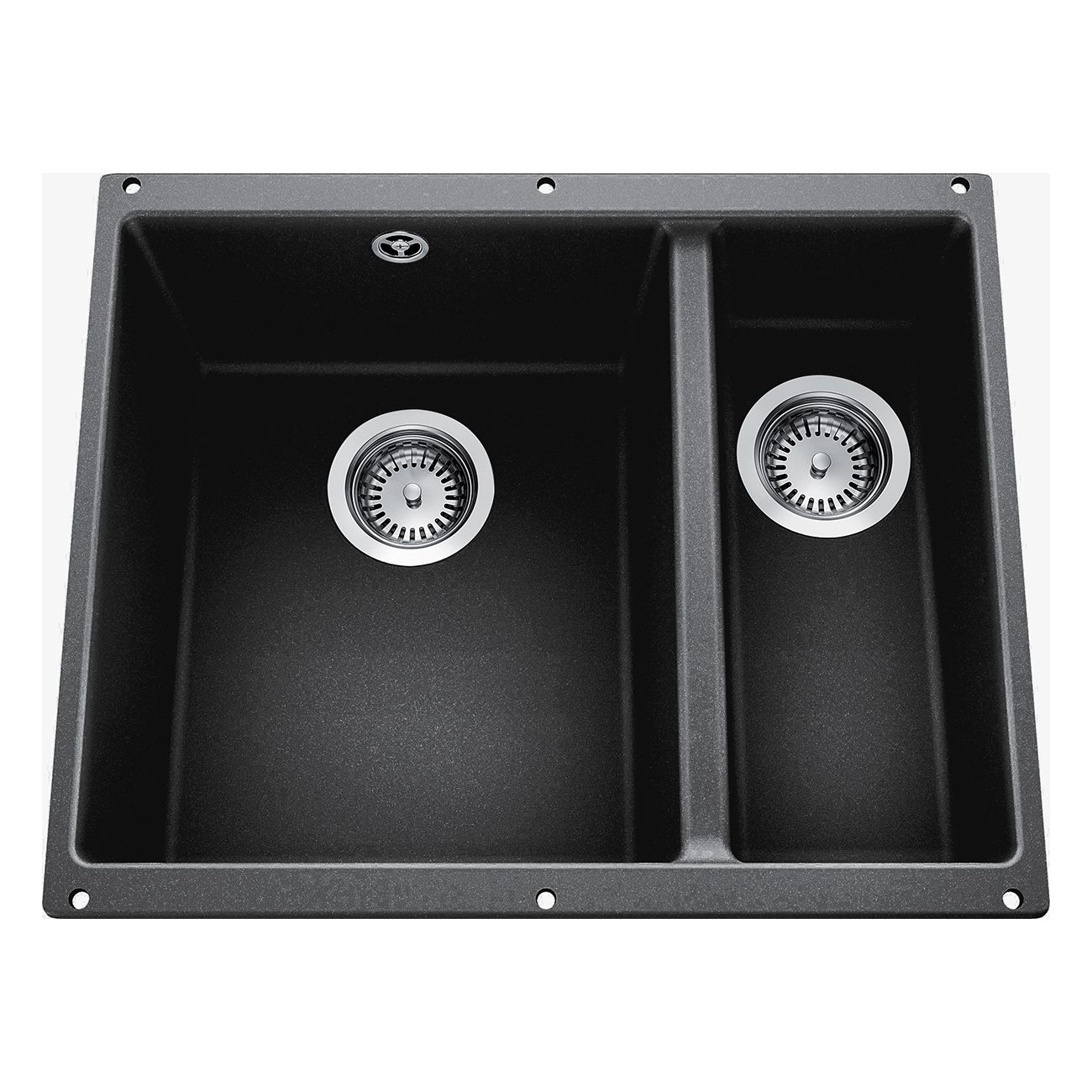 Blanco Rotan 340 160 U Granite Kitchen Sink Sinks Taps Com Blanco Rotan 340 160 U 1 5 Bowl Silgranit Granite Kitchen Sink