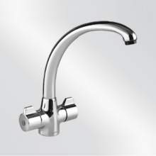 Blanco OPERA Eco Flow Regulated Twin Lever Kitchen Tap - BM6006