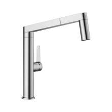 Blanco PANERA-S Kitchen Tap with Pull-Out Hose in Stainless Steel - BM3142SS
