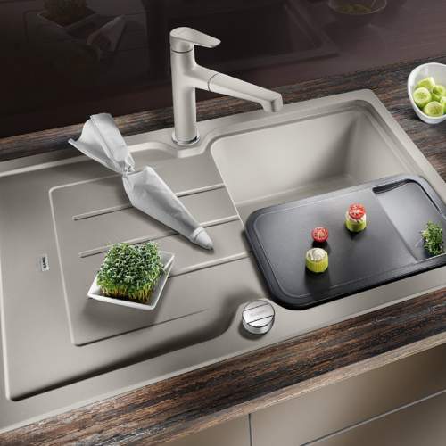Blanco CLASSIC NEO 45 S Silgranit® PuraDur II® Inset Granite Kitchen Sink