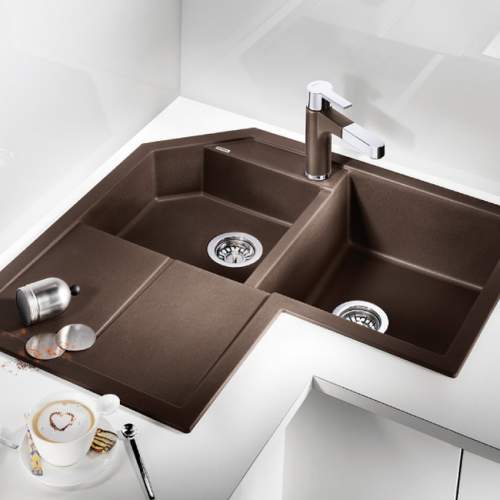 Blanco METRA 9 E Silgranit® PuraDur II® Inset Granite Kitchen Sink - BL467308