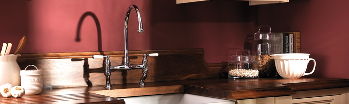 The Abode Quintessential range of kitchen taps