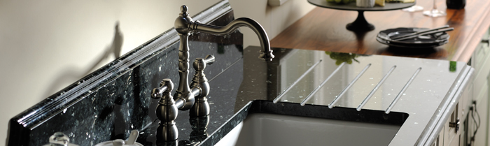 Kitchen taps that require 2 tap holes from sinks-taps.com