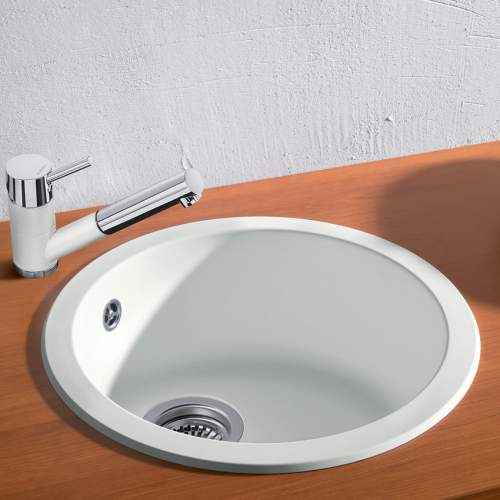 Blanco RONDO Silgranit® PuraDur II® Inset Granite Kitchen Sink
