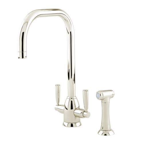 Perrin and Rowe 4868 Oberon Kitchen Tap with Rinse