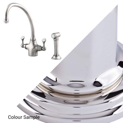 Perrin and Rowe 4350 Etruscan Kitchen Tap with Rinse